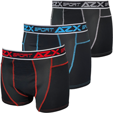 Boxer AZX  Coton Stretch Mesh x3